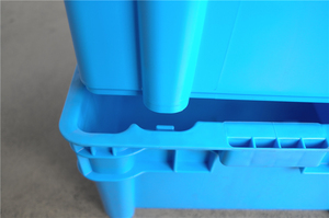 מחיר זול באיכות גבוהה מותאם אישית צבע 600x400x200mm דגים חינם ארגז גיבובים וקינון פלסטיק דגים תיבת טוטס