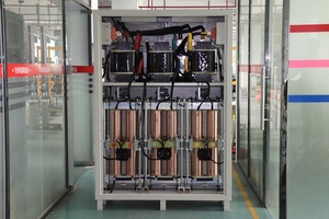SBW-F-300KVA三相分体式稳压器干式AVR输入332-498V输出415V 3相自动调节器