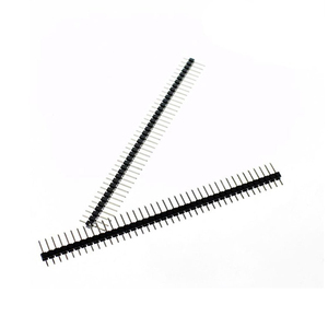1-40 Pin Single Row Double Row 1.0mm 1.27mm 2.0mm 2.54mm SMT Round Male Female Pin <strong>Header</strong> - Product Image 4
