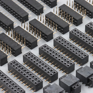 1.27 2 2.0 2.54mm PCB Pin presa di intestazione femmina connettore a striscia Berg 3 4 6 8 10 40 Pin lampone Pi Arduino ponticello teste lunghe - Product Image 1
