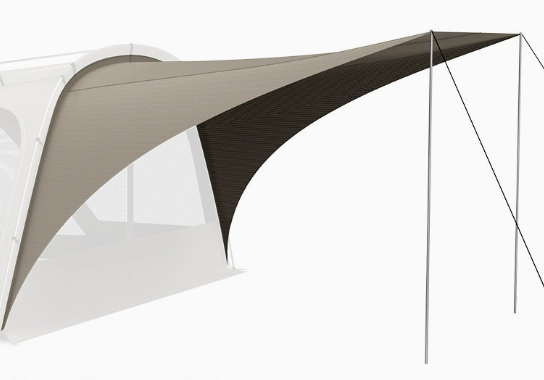 Khaki Horizon 2.0 Extended Canopy