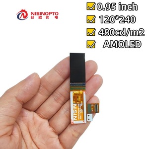 0.95インチ120*240 Amoled LCDスクリーンSPI 16.7Mカラーディスプレイモジュールハイエンドウェアラブル製品用 - Product Image 2