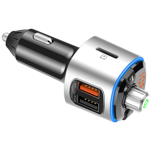Vendita di prodotti per auto Bluetooth Kit telecomando USB caricabatterie per auto Wireless FM trasmettitore di ricarica Stereo per auto MP3Player - Product Image 2