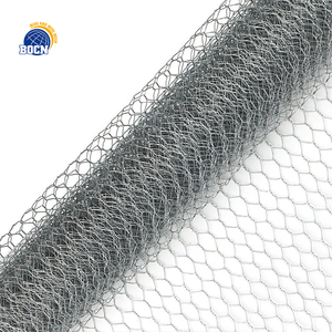 BOCN Malla de alambre hexagonal 1/2 2 pulgadas triple giro galvanizado PVC recubierto Valla de alambre hexagonal Red de pollo para Gallinero - Product Image 1