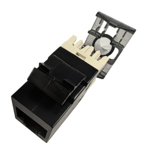 高品质6类UTP RJ45梯形插孔180模块化耦合器UTP电信网络模块 - Product Image 2
