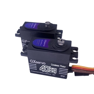 Il popolare Servo digitale con tazza Coreless ad alta coppia da 40kg di Gxservo per auto da arrampicata su roccia Robot per schede di Driver del motore industriale - Product Image 4