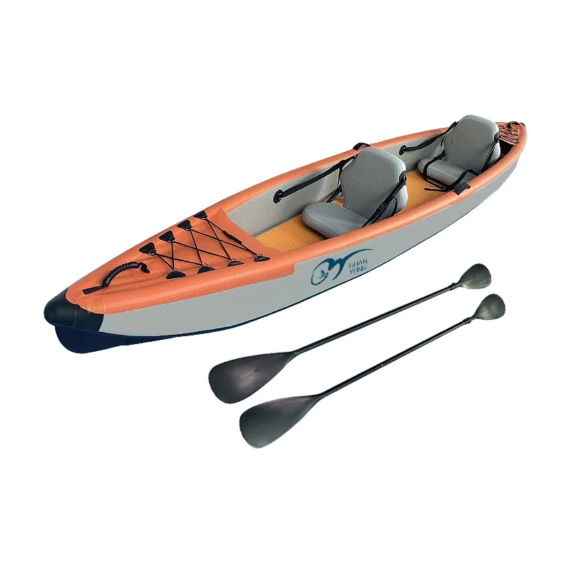 GY Surfen Sport Drop Stitch Wasser Spaß treiben Schlauchboot Carbon Paddel Rudern 2 Personen Kajak Boot