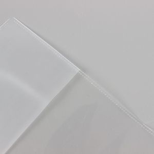 防水PVC透明韓国パスポートカバー多機能トラベルクリップドキュメントホルダーB7プラスチック証明書カバー