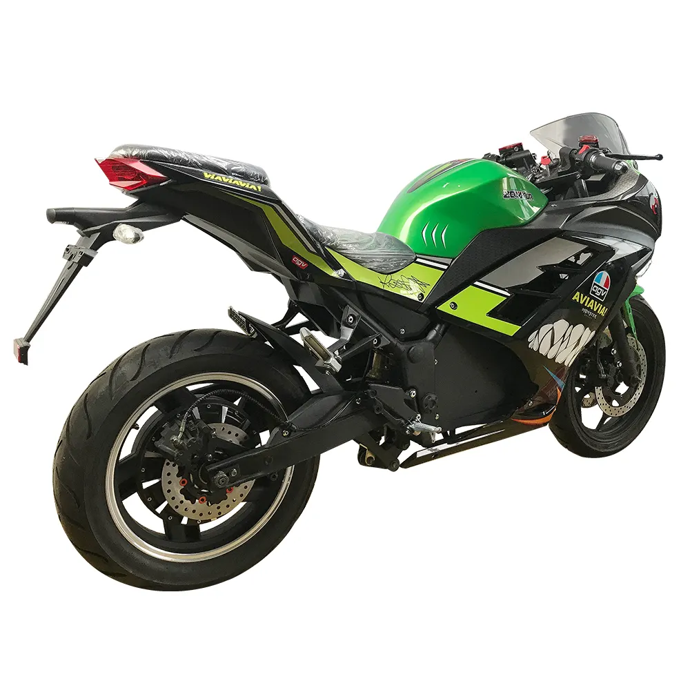 वूशी निर्माता 120 किमी/घंटा इलेक्ट्रिक मोटरसाइकिल ईईसी वयस्क डर्ट स्पोर्ट बाइक हब मोटर रेसिंग इलेक्ट्रिक मोटरसाइकिलें भेजने के लिए तैयार है