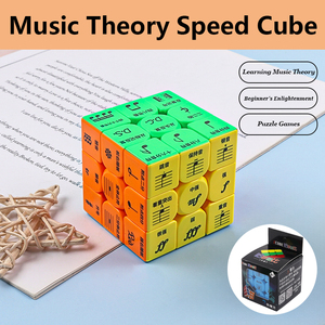 Âm nhạc lưu ý Thiết kế ma thuật Cube câu đố cho ngữ âm biểu tượng lý thuyết sụp đổ nhiên tốc độ Cube âm nhạc người mới bắt đầu giảng dạy Quà Tặng - Product Image 3