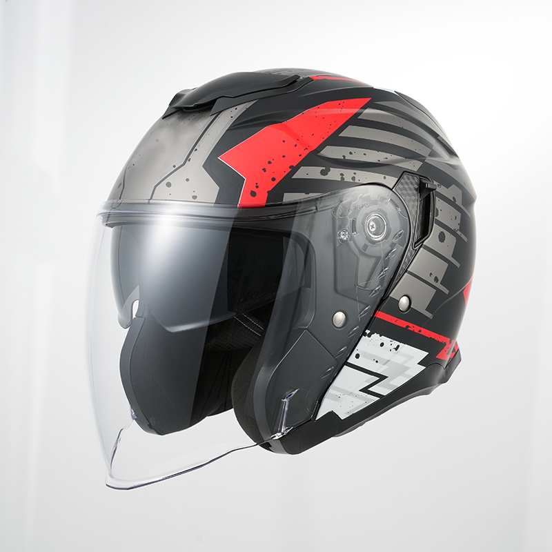 Matt Noir/blanc rouge