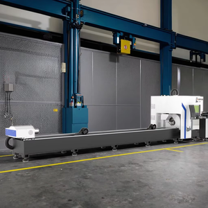 Hochleistungs-Laser rohrs chneide maschine Voll automatisches Laden und Entladen CNC 6000w Drei-Spannrohr-Lasers chneid maschine - Product Image 3