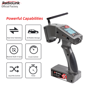 Radiolink RC6GS V3 7 Channels Pistol Transmitter and <strong>Receiver</strong> R7FG 2.4Ghz Radio Controller for Remote Control <strong>RC</strong> Car/Bait Boat