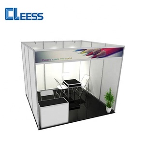 Diseño de cabina de esquema Shell para cabina de espacio sin procesar con panel Octanorm - Product Image 1