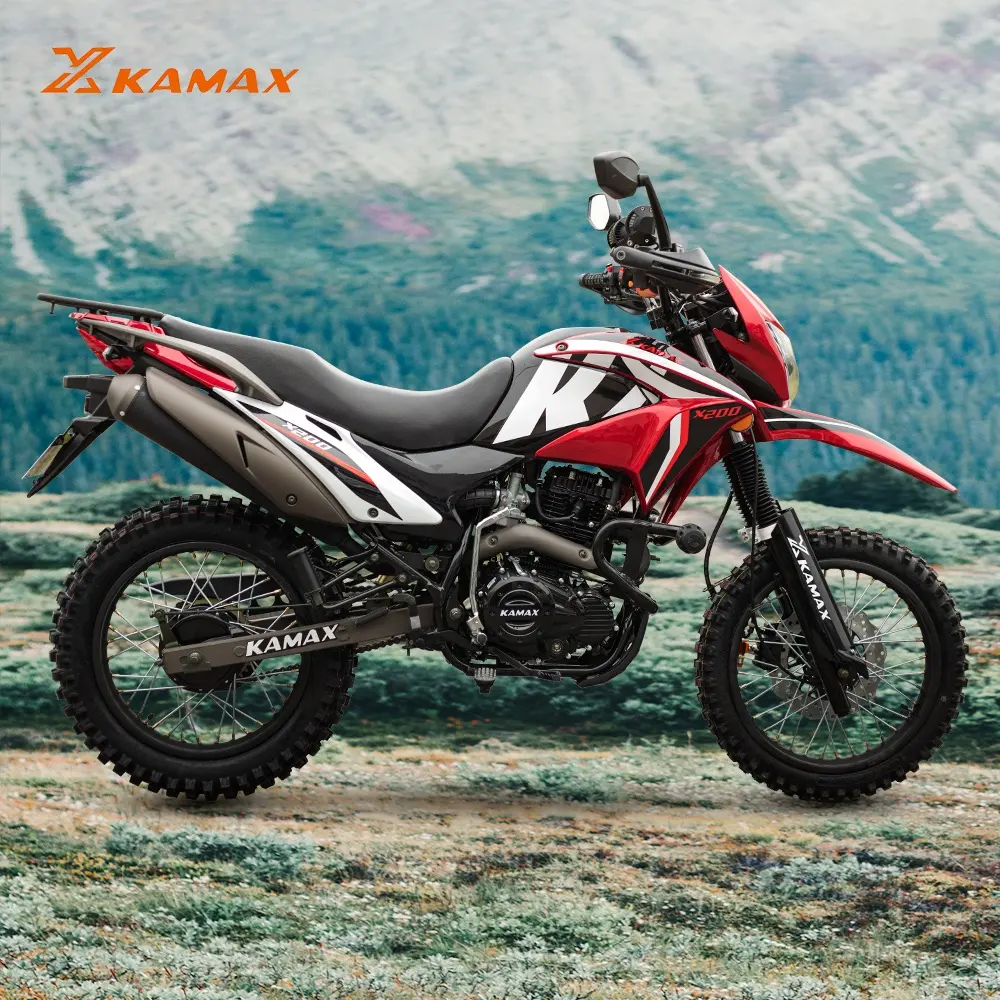 KAMAX City 200cc a buon mercato Cross moto Motocicleta Dirt Bike 250cc moto fuoristrada