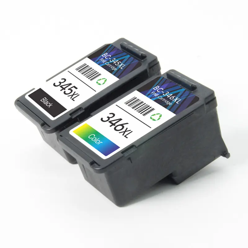 INK CARTRIDGE Remanufactured FINE CARTRIDGE BC-345XL BC-346XL BLACK AND COLOR FOR CANON PIXUS TS203/TS3130/TS3130S PIXUS TR4530