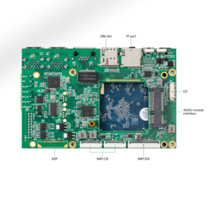 Braccio Cortex processore ad alte prestazioni industriale RK3568 RK3588 Mini PC con WIFI LAN RS232 RS485 per l'automazione industriale - Product Image 6