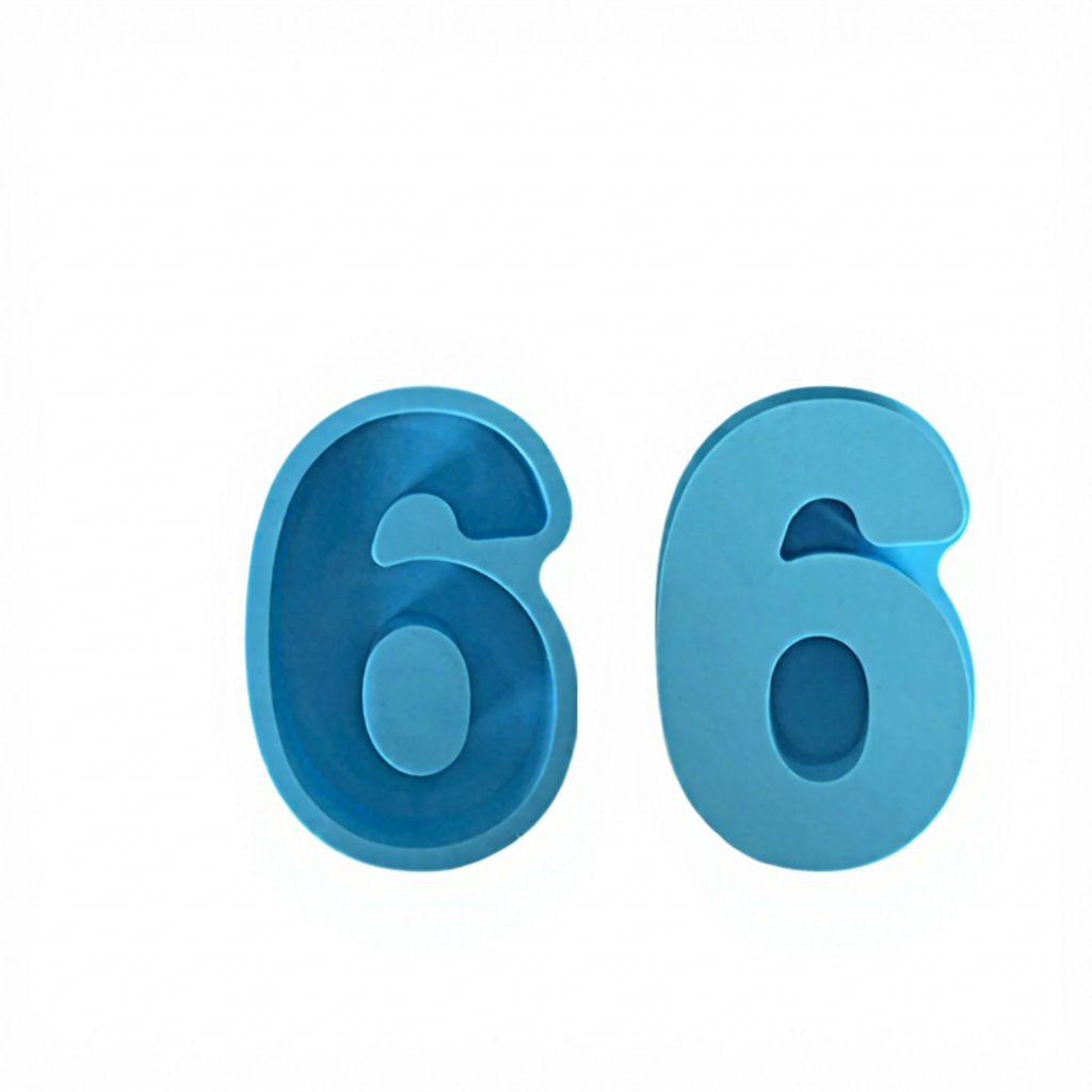 6 azul