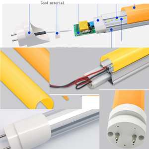 黄色照明0.6m/0.9m/1.2m/1.5m t8发光二极管ac85-265v 24w 18w灯管 - Product Image 6