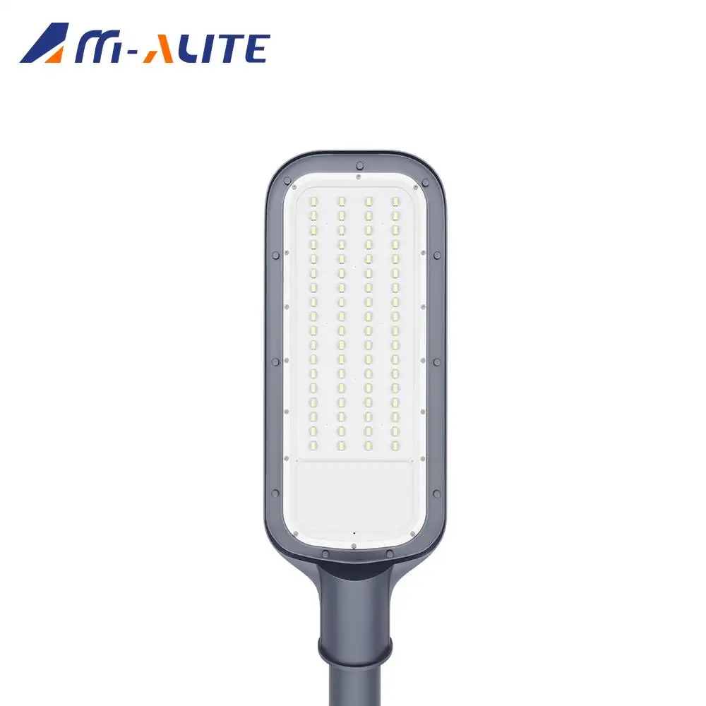 0-10v dimmable एलईडी स्ट्रीट लाइट एलईडी स्ट्रीट लाइट ip66 130lm/w 80w के साथ 7070 चिप 10 साल की वारंटी एलईडी स्ट्रीट एल