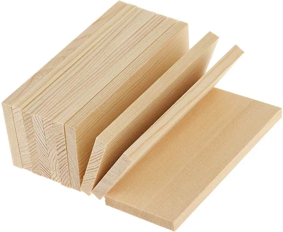 कारखाने थोक प्राकृतिक पाइन लकड़ी आयताकार बोर्ड फिट फिट फिट फिट कला शिल्प लकड़ी के पाइन बोर्ड