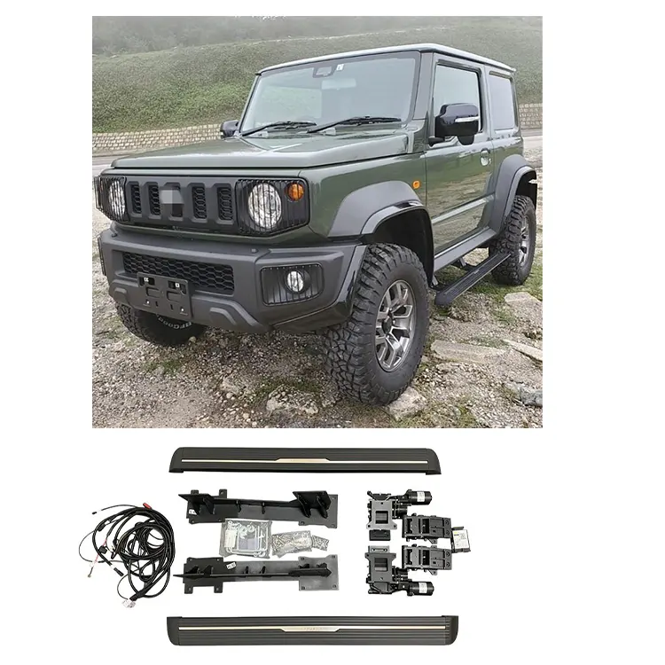 Offre Spéciale 2018 + accessoires de pièces automobiles tout-terrain, marchepied latéral électrique pour Jimny JB64/JB74