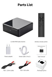 CL-BOX专业数字音频播放器音乐流光Hifi发烧硬解码BT 5.1 Airplay2无线Rca - Product Image 6
