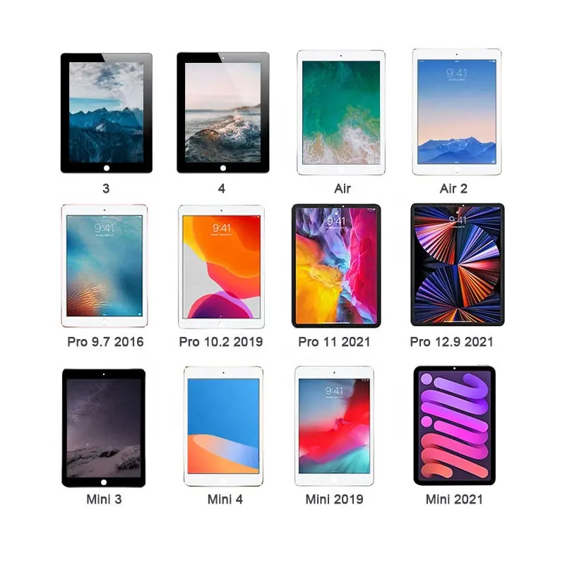 Tampilan Layar Pengganti iPad Mini 5 5th Gen 2019, Lengkap LCD dengan Layar Sentuh Digitizer