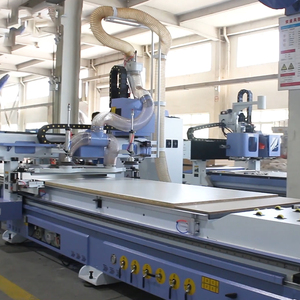 With Automatic <strong>Loading</strong> and Unloading <strong>CNC</strong> <strong>Router</strong> <strong>Nesting</strong> Center <strong>Machine</strong> <strong>CNC</strong> Wood <strong>Router</strong> Cutting Engraving <strong>Machines</strong>