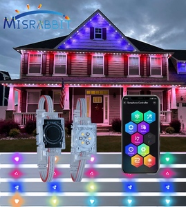 איכות פרימיום ip68 48v rgbw הוביל חג מולד אורות אפליקציה חכמה מבוקרת תאורת נופש חיצונית עם 5 שנים אחריות - Product Image 1