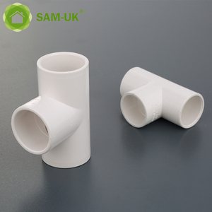 1/<strong>2</strong>&quot;-4&quot; Environment Friendly Durable and Easy to Install 1/<strong>2</strong> to 4 Inch Full Size ASTM SCH40 PVC Tee Three <strong>Way</strong> - Product Image 2