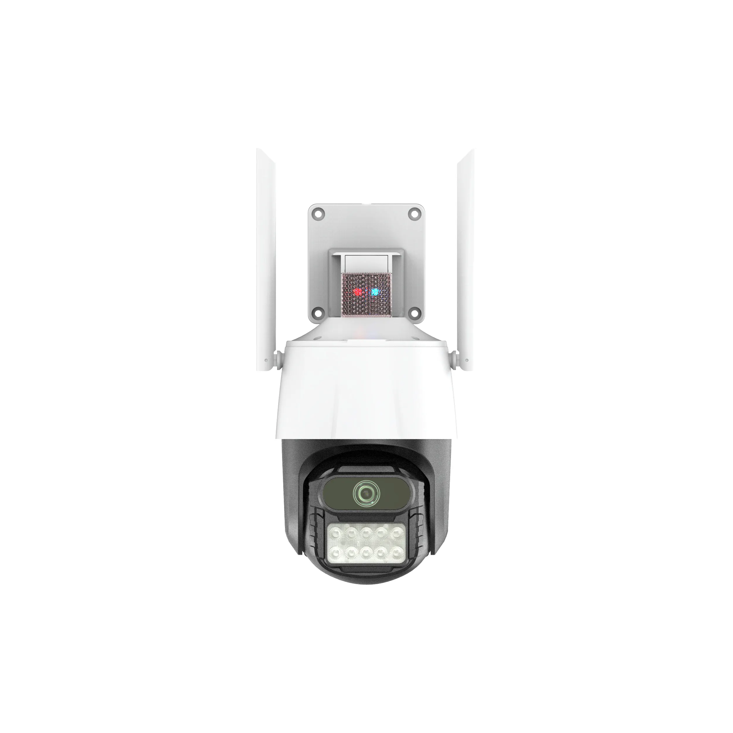 באיכות גבוהה זול WiFi אבטחת CCTV מצלמה כפולה-עדשת צבע ראיית לילה 4MP 2k 8X דיגיטלי זום IP66 חיצוני מעקבים Camer