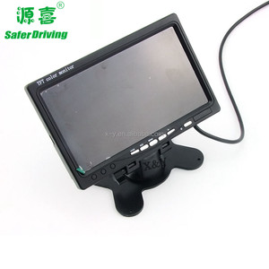 7英寸汽车监视器仪表板液晶监视器后视监视器AV输入公共汽车卡车 - Product Image 6