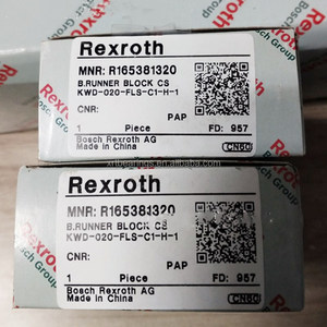 Rodamiento de bloque de guía de rieles lineales Rexroth R165383920 R165381920 - Product Image 3
