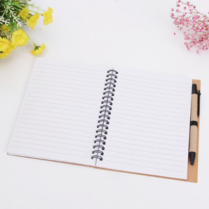 Cheap Kraft Paper Sticky <strong>Notes</strong> Coil <strong>Notebooks</strong> - Product Image 6