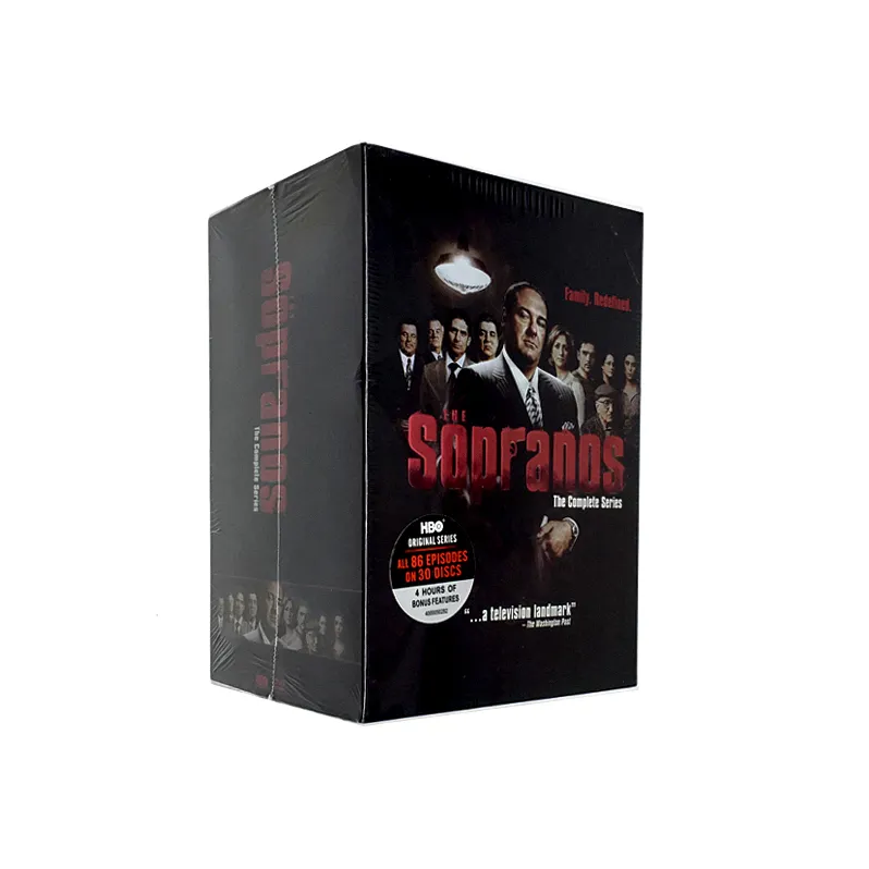The Sopranos The Complete Series 30แผ่นกล่องชุดที่วางจำหน่ายใหม่/ขายร้อนดีวีดีภาพยนตร์ละครทีวีสหรัฐสหราชอาณาจักรจัดส่งฟรี