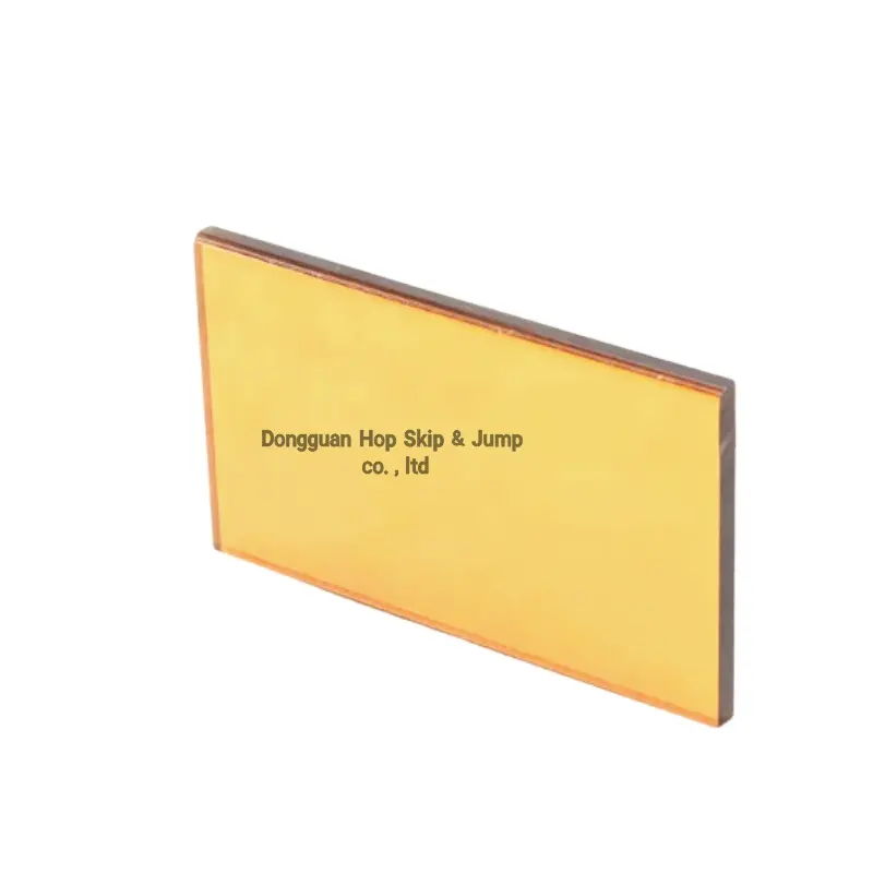Tige/barre/plaque/panneau/feuille/tube PSU translucide ambre résistant aux radiations