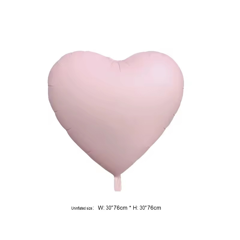 corazón rosa