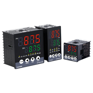 AiFUZZY875 LED horno industrial 80 segmentos programa de tiempo rampa curva fuzzy PID controlador de temperatura inteligente con Modbus RS485