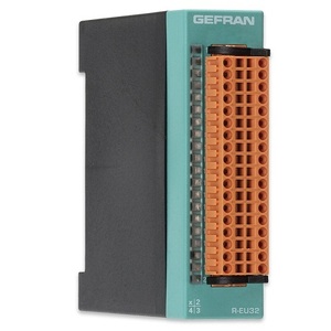 Módulo Gefran con 6 entradas analógicas + 6 salidas analógicas, módulo PLC Gefran F032132, nuevo y original, modelo Gefran F032132