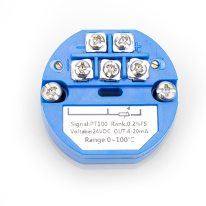 Módulo de sensor de transmisor de temperatura de resistencia térmica 4-20mA RTD PT100 para uso de transductor de temperatura