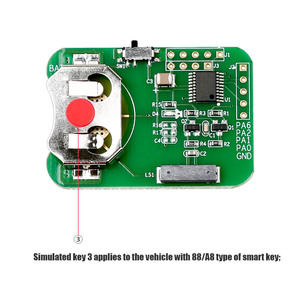 OBDSTAR Toyota Smart Key Emulator 4 Stück für X300 DPX300 DP Plus Key Programmer