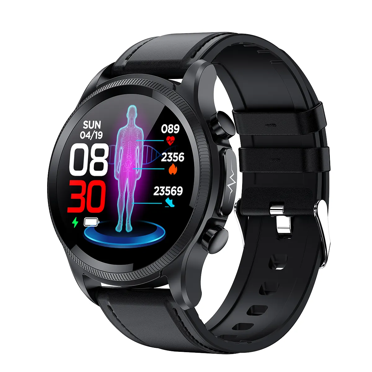 E400 Smart Watch 1.39 Inch Tft Hd Screen Medição precisa de indicadores corporais Monitoramento do sono Saúde esportiva Smart Watch