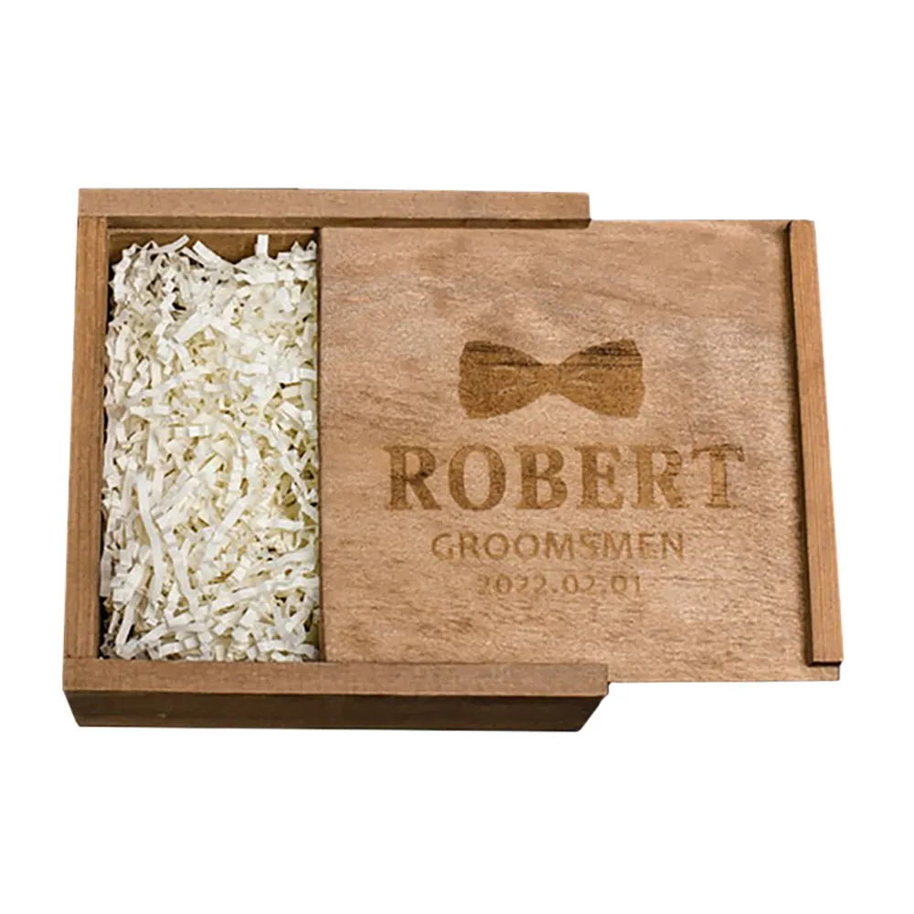 Personal isierte Hot Sale Parfüm Holzkiste Gentleman Holz verpackung Hochzeit Holz Geschenk box