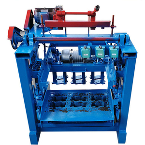 Produktions linie QT4-30 Zement block maschine Halbautomat ische Ziegel herstellungs maschine zum Verkauf - Product Image 1