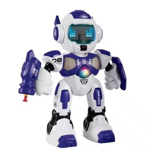 2024 Intelligenter Musik-und Tanz bildungs roboter Neuer fern gesteuerter Schieß roboter Kinder programmierung Kunststoff Elektronisches Spielzeug