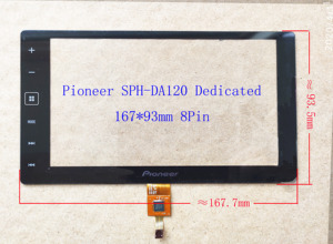 <span class=keywords><strong>6.2</strong></span>英寸触摸屏传感器数字化仪，适用于先锋SPH-Da120 KBPISNX279KTL专用触摸屏