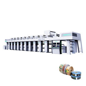 Máquina de impresión de rotograbado multicolor, alta velocidad, para BOPP, PVC, PET / 10, 8 colores - Product Image 1
