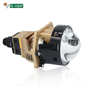 Gview G17S โปรเจคเตอร์ LED แบบ Bi, โปรเจคเตอร์แสงเลเซอร์แสงสูงต่ำ6000K สีสำหรับ H7 H4 H11 9005 Bi หลอดเลเซอร์นำเลนส์โปรเจคเตอร์ - Product Image 2