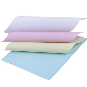 Impresora continua de papel de forma de computadora Ncr de 3 capas en papel de computadora sin carbón de resma